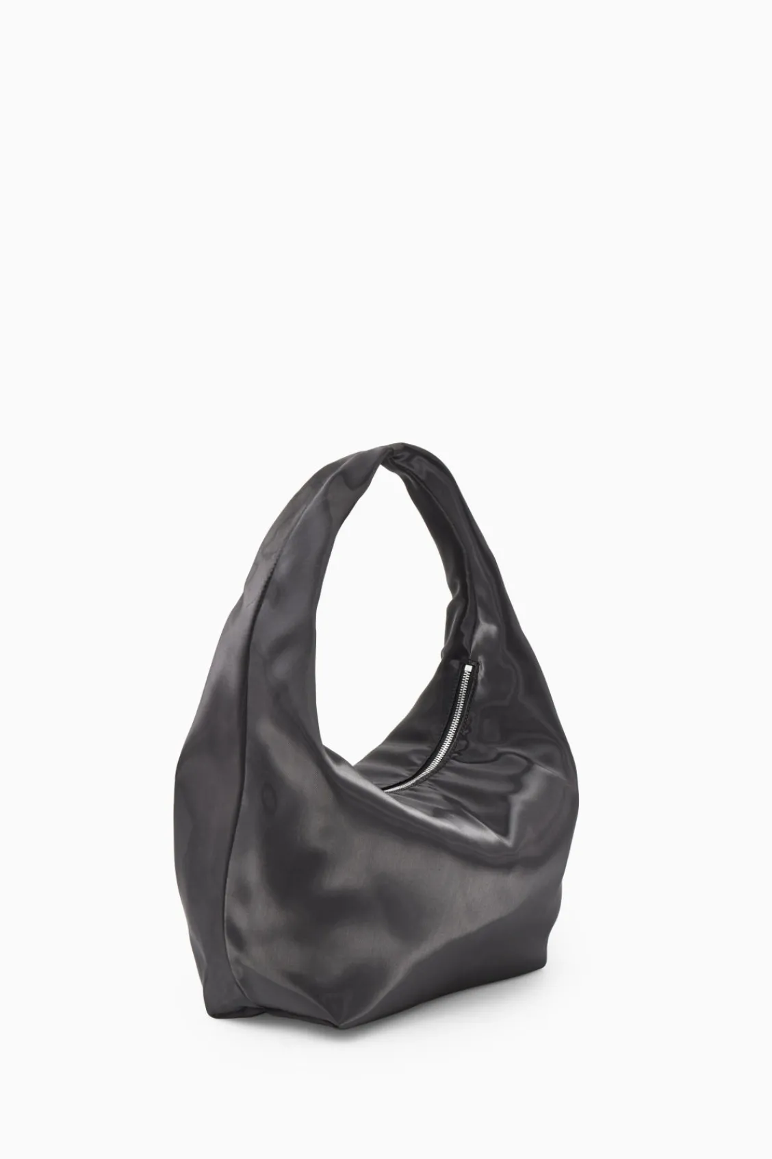 COS MINI SLING HIGH-SHINE SHOULDER BAG-Women Bags