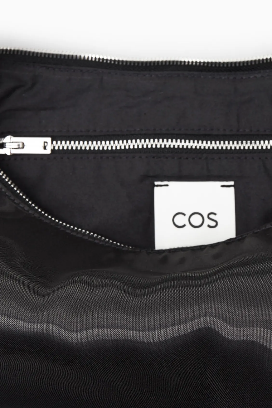 COS MINI SLING HIGH-SHINE SHOULDER BAG-Women Bags