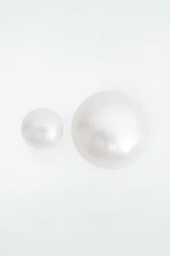 COS MISMATCHED FRESHWATER PEARL STUD EARRINGS-Women Jewelry