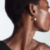 COS MISMATCHED PEARL EARRINGS-Women Jewelry