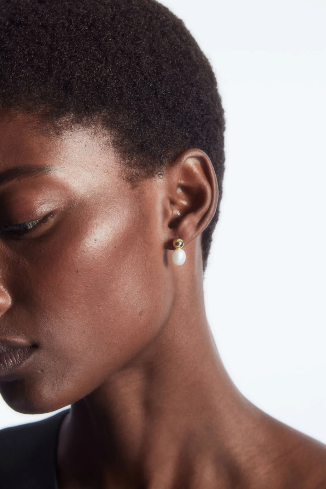 COS MISMATCHED PEARL EARRINGS-Women Jewelry