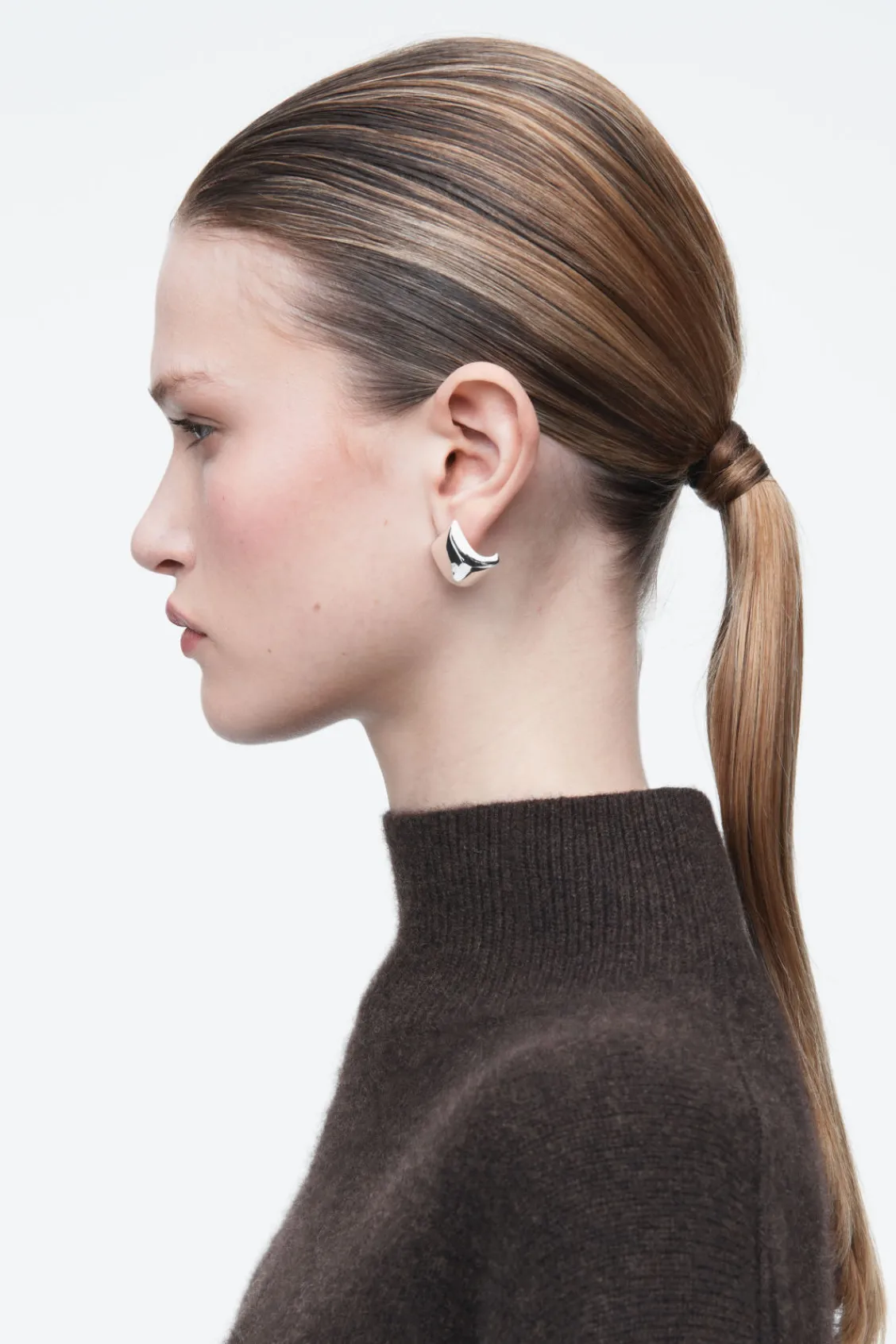 COS MISMATCHED STUD EARRINGS-Women Jewelry