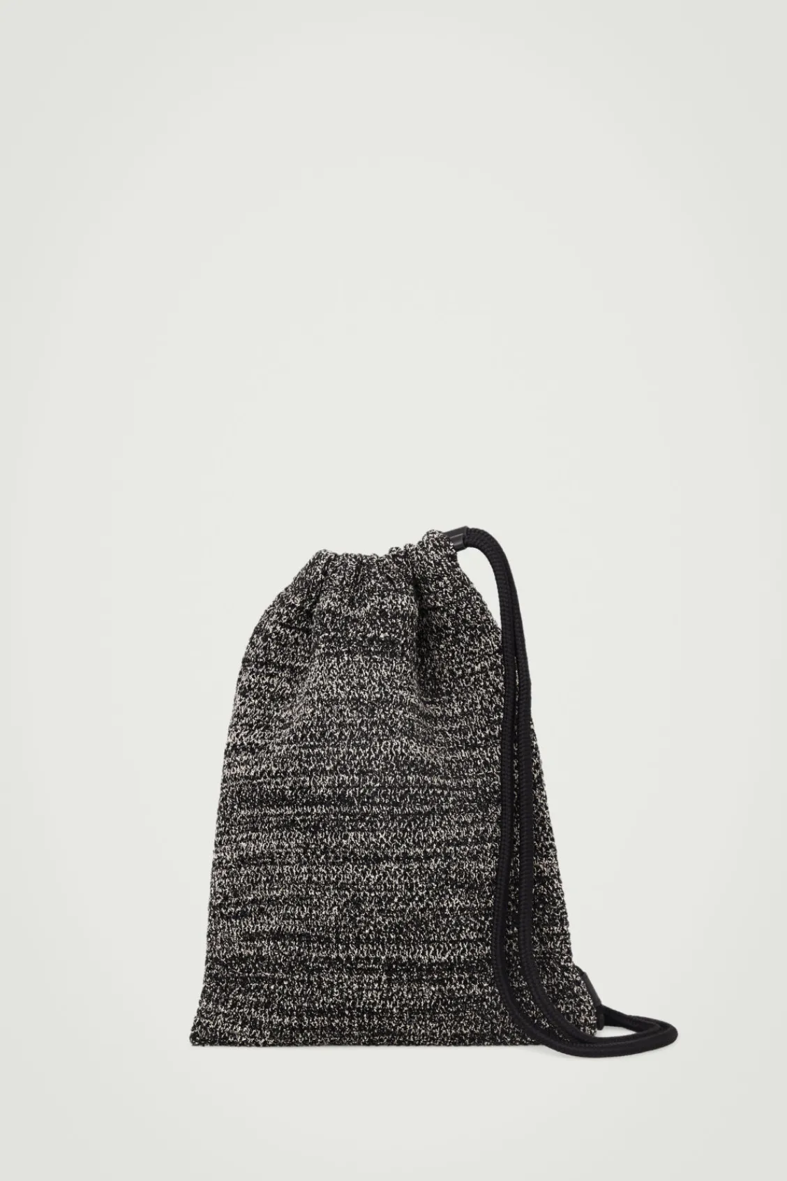 COS MÉLANGE KNITTED DRAWSTRING CROSSBODY- Bags & Wallets