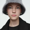 COS MOHAIR BUCKET HAT-Women Hats & Scarves