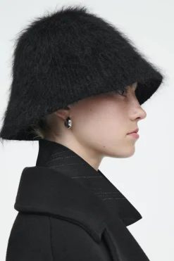 COS MOHAIR BUCKET HAT-Women Hats & Scarves