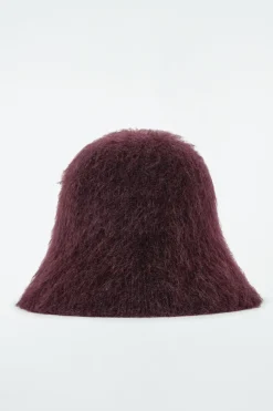 COS MOHAIR BUCKET HAT-Women Hats & Scarves