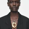 COS MOLTEN PENDANT NECKLACE-Women Jewelry