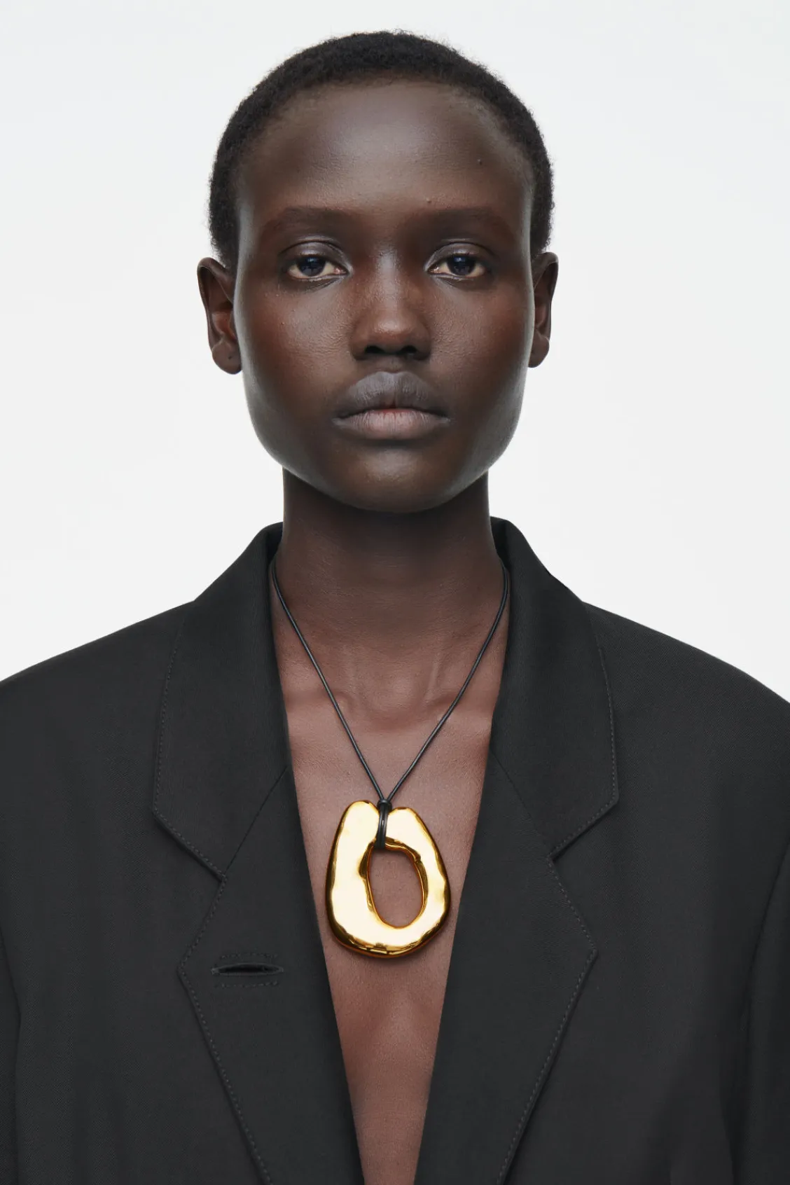 COS MOLTEN PENDANT NECKLACE-Women Jewelry