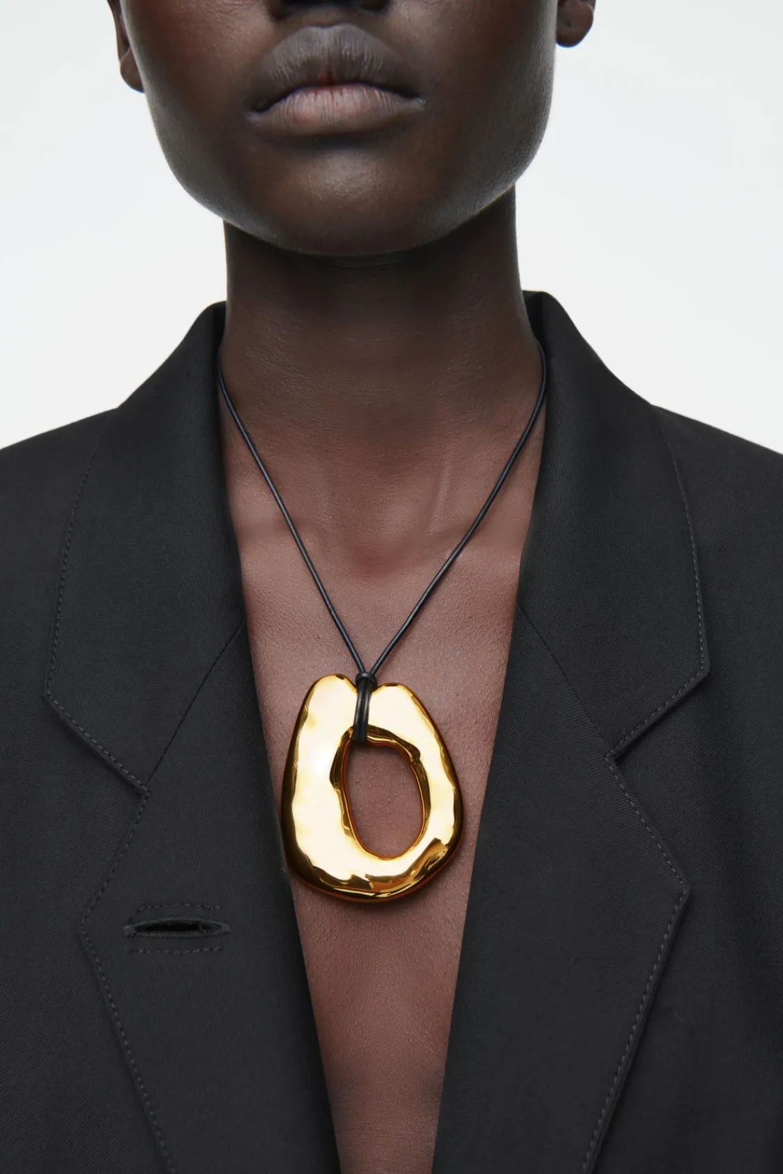 COS MOLTEN PENDANT NECKLACE-Women Jewelry