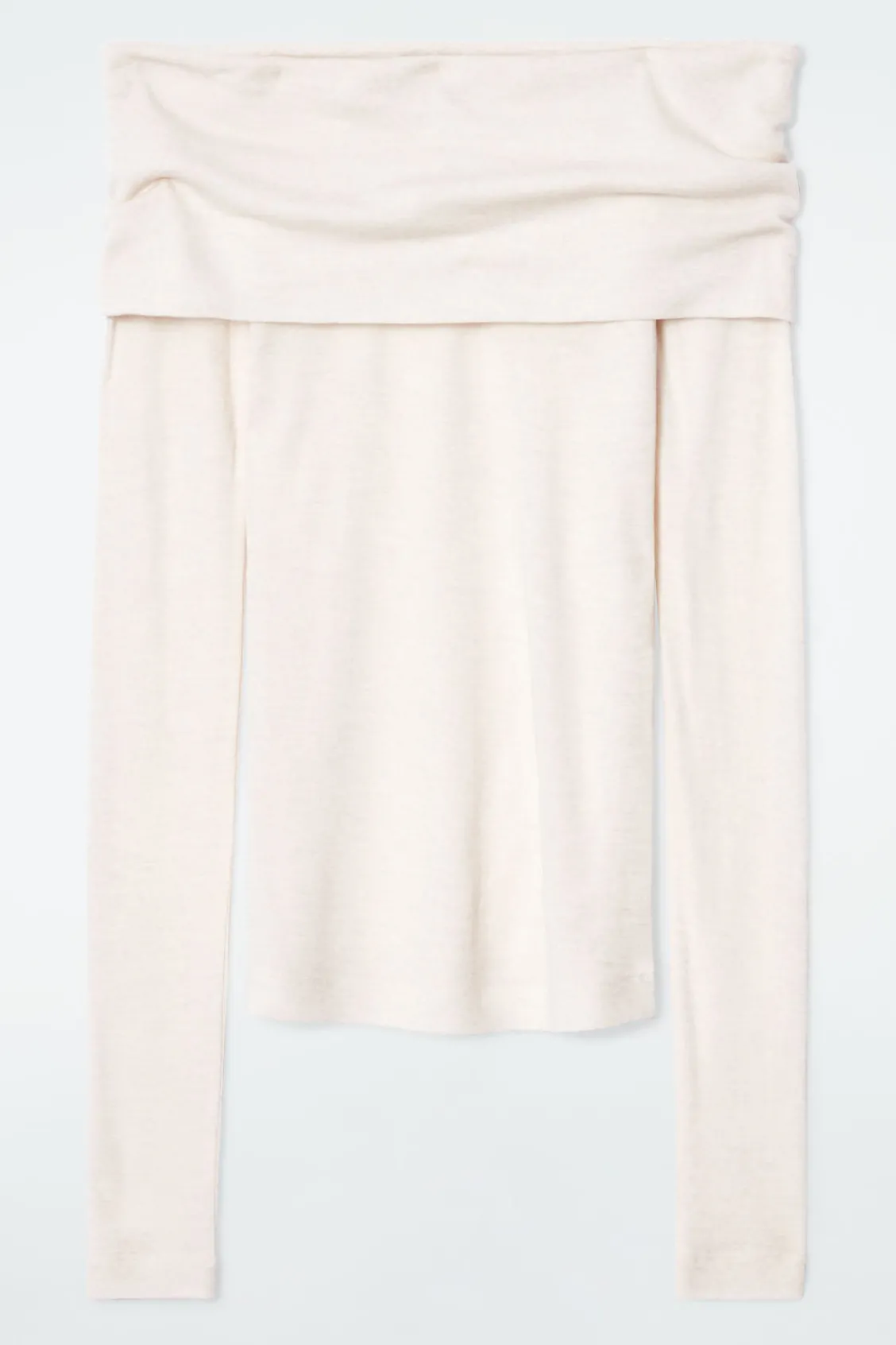 COS OFF-THE-SHOULDER MERINO WOOL TOP-Women Tops | Sweaters & Cardigans