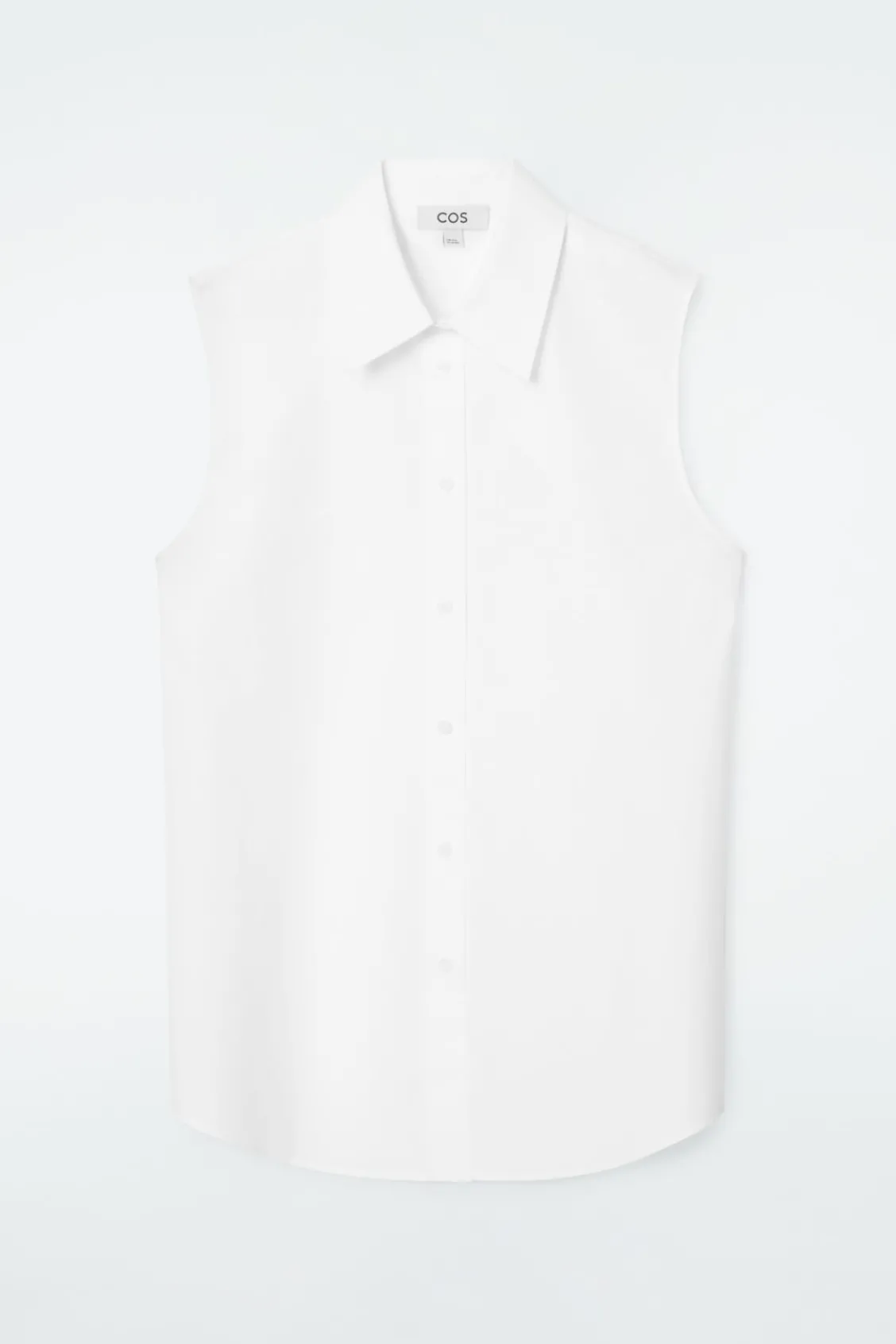 COS OPEN-BACK SLEEVELESS SHIRT-Women Shirts & Blouses | Tops