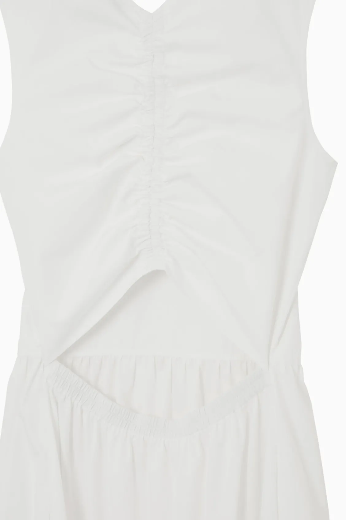 COS OPEN-BACK TIERED MIDI DRESS-Women Dresses & Jumpsuits