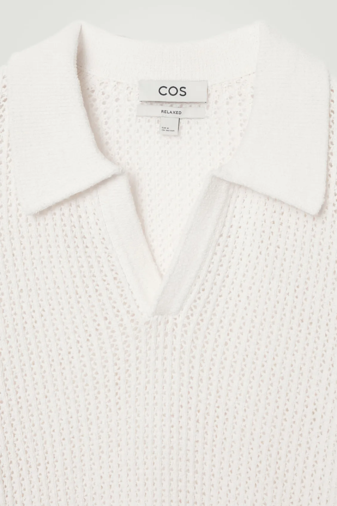 COS OPEN-KNIT POLO SHIRT- Polo Shirts | Sweaters & Cardigans