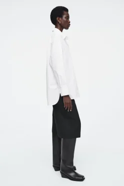 COS OPEN-SLEEVE SHIRT-Women Shirts & Blouses | Tops
