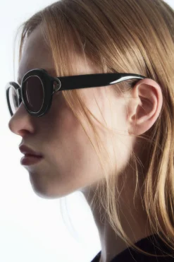 COS OVAL SUNGLASSES - ROUND-Women Sunglasses