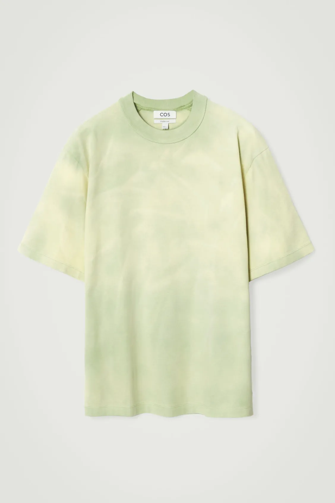 COS OVERSIZED ACID-WASH COTTON T-SHIRT- T-Shirts