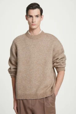 COS OVERSIZED ALPACA-BLEND SWEATER- Sweaters & Cardigans