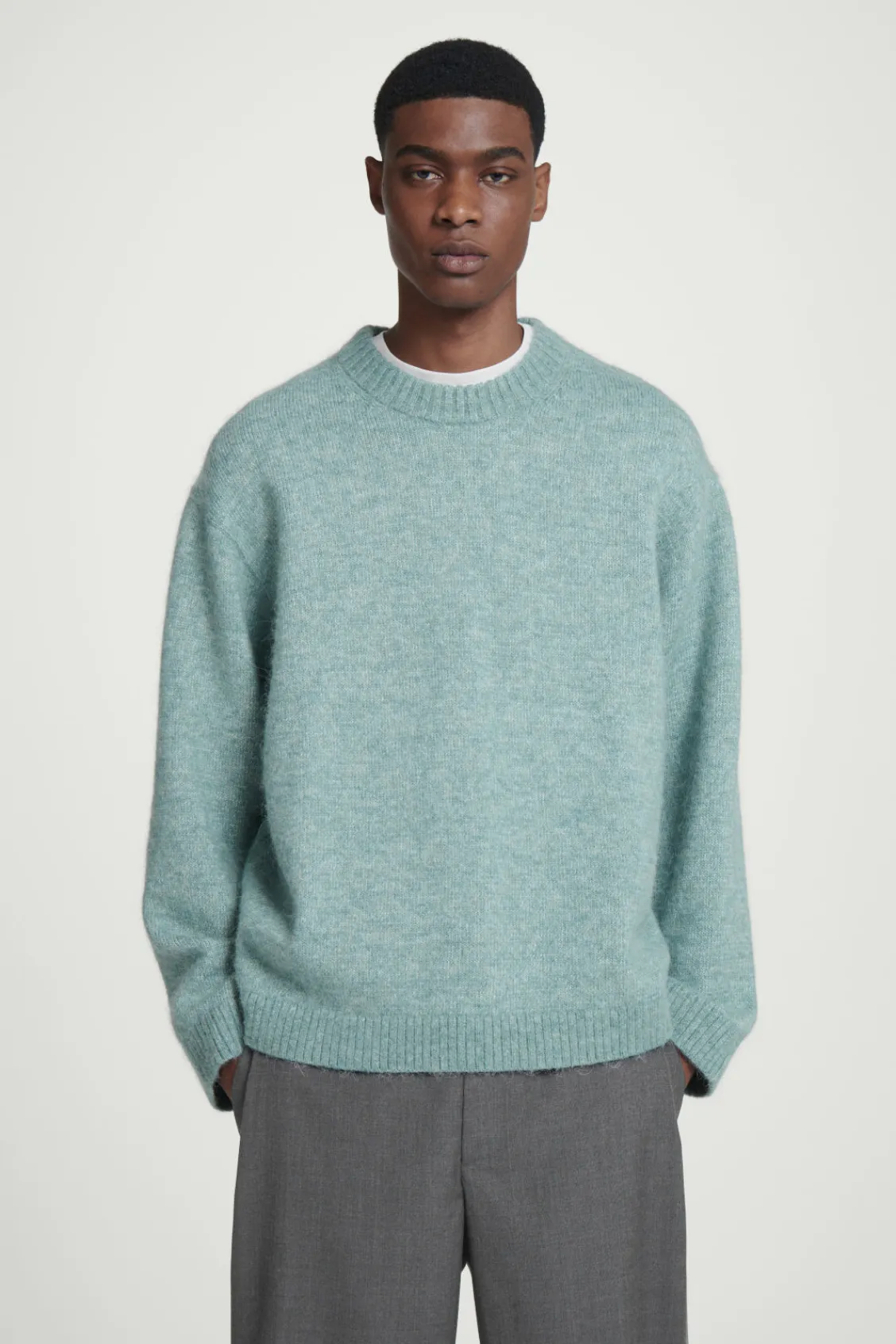 COS OVERSIZED ALPACA-BLEND SWEATER- Sweaters & Cardigans