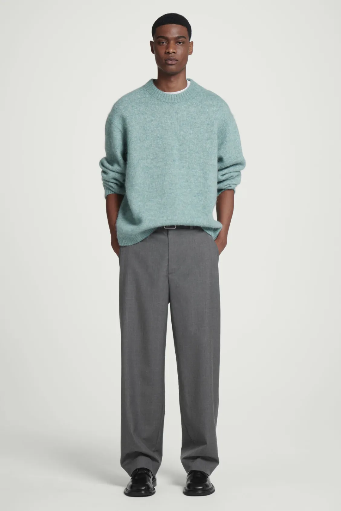 COS OVERSIZED ALPACA-BLEND SWEATER- Sweaters & Cardigans