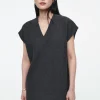 COS OVERSIZED BOILED-WOOL TANK-Women Tops | Sweaters & Cardigans