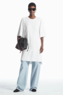 COS OVERSIZED BOXY T-SHIRT-Women Dresses & Jumpsuits