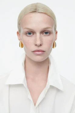 COS OVERSIZED CHUNKY DROPLET EARRINGS-Women Jewelry