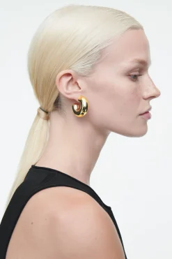 COS OVERSIZED CHUNKY HOOP EARRINGS-Women Jewelry