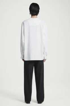 COS OVERSIZED COCOON COTTON SHIRT- Shirts