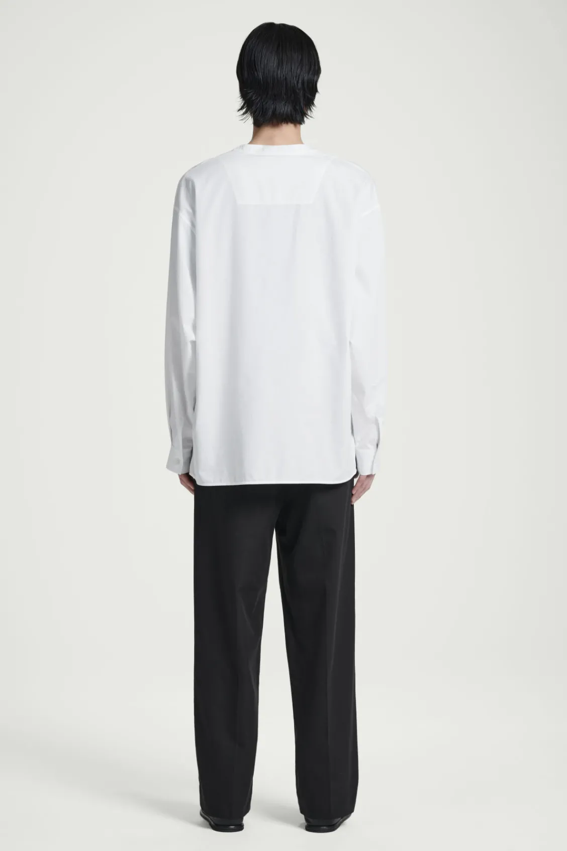 COS OVERSIZED COCOON COTTON SHIRT- Shirts