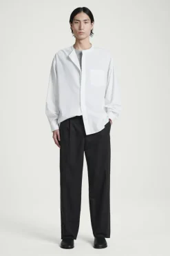 COS OVERSIZED COCOON COTTON SHIRT- Shirts