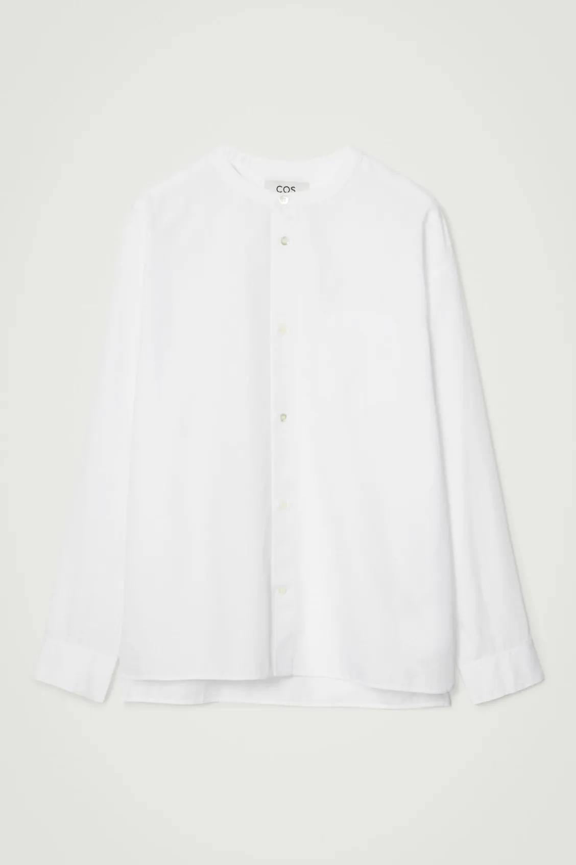 COS OVERSIZED COCOON COTTON SHIRT- Shirts