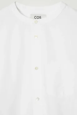 COS OVERSIZED COCOON COTTON SHIRT- Shirts