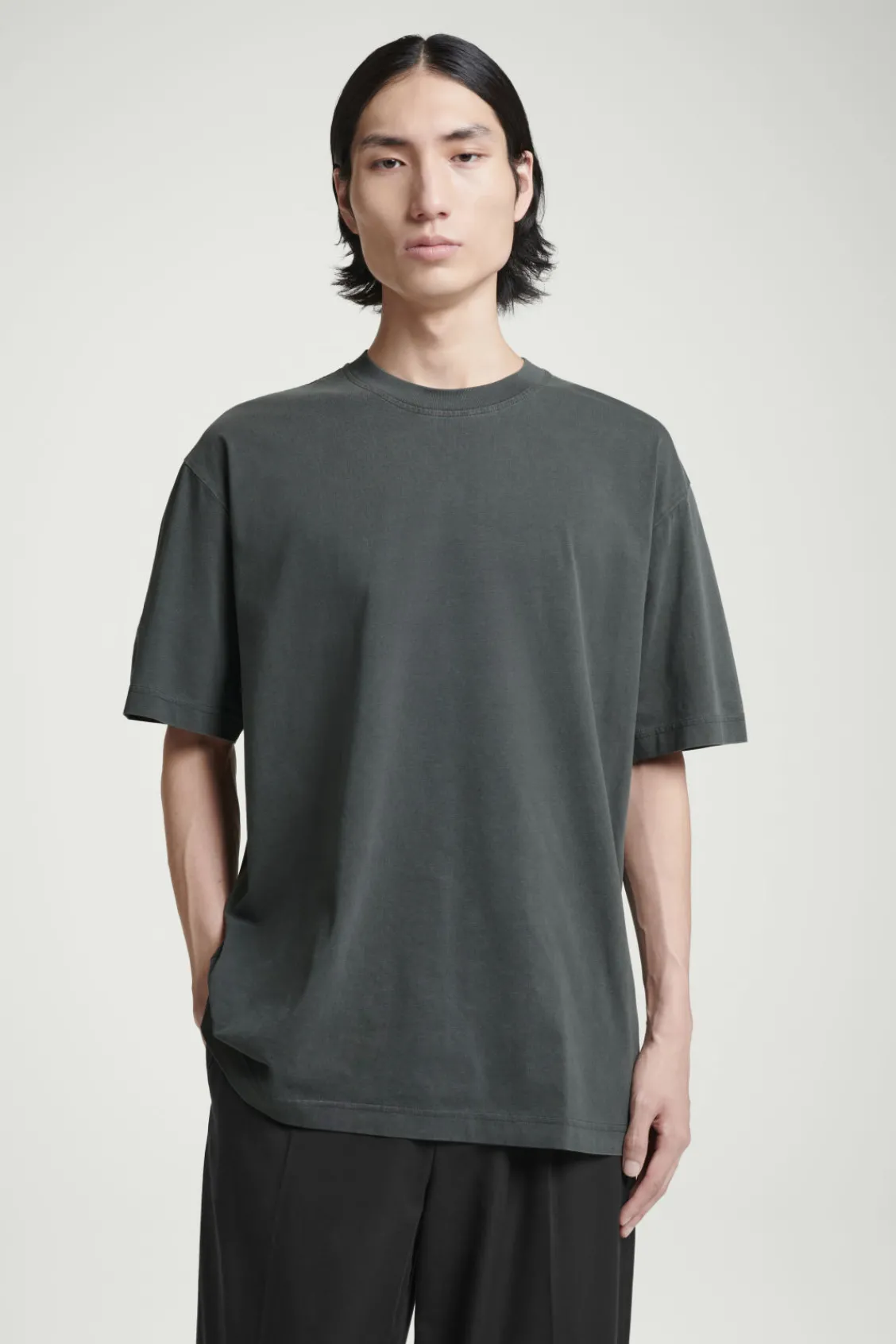COS OVERSIZED COTTON T-SHIRT- T-Shirts