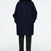 COS OVERSIZED DOUBLE-FACED WOOL COAT-Women Coats & Jackets