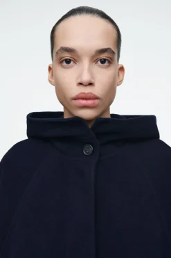 COS OVERSIZED DOUBLE-FACED WOOL COAT-Women Coats & Jackets