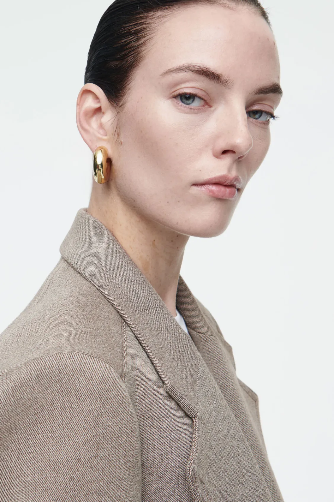 COS OVERSIZED EXAGGERATED-SHOULDER BLAZER-Women Coats & Jackets