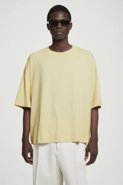 COS OVERSIZED EXTRA-WIDE COTTON T-SHIRT- T-Shirts