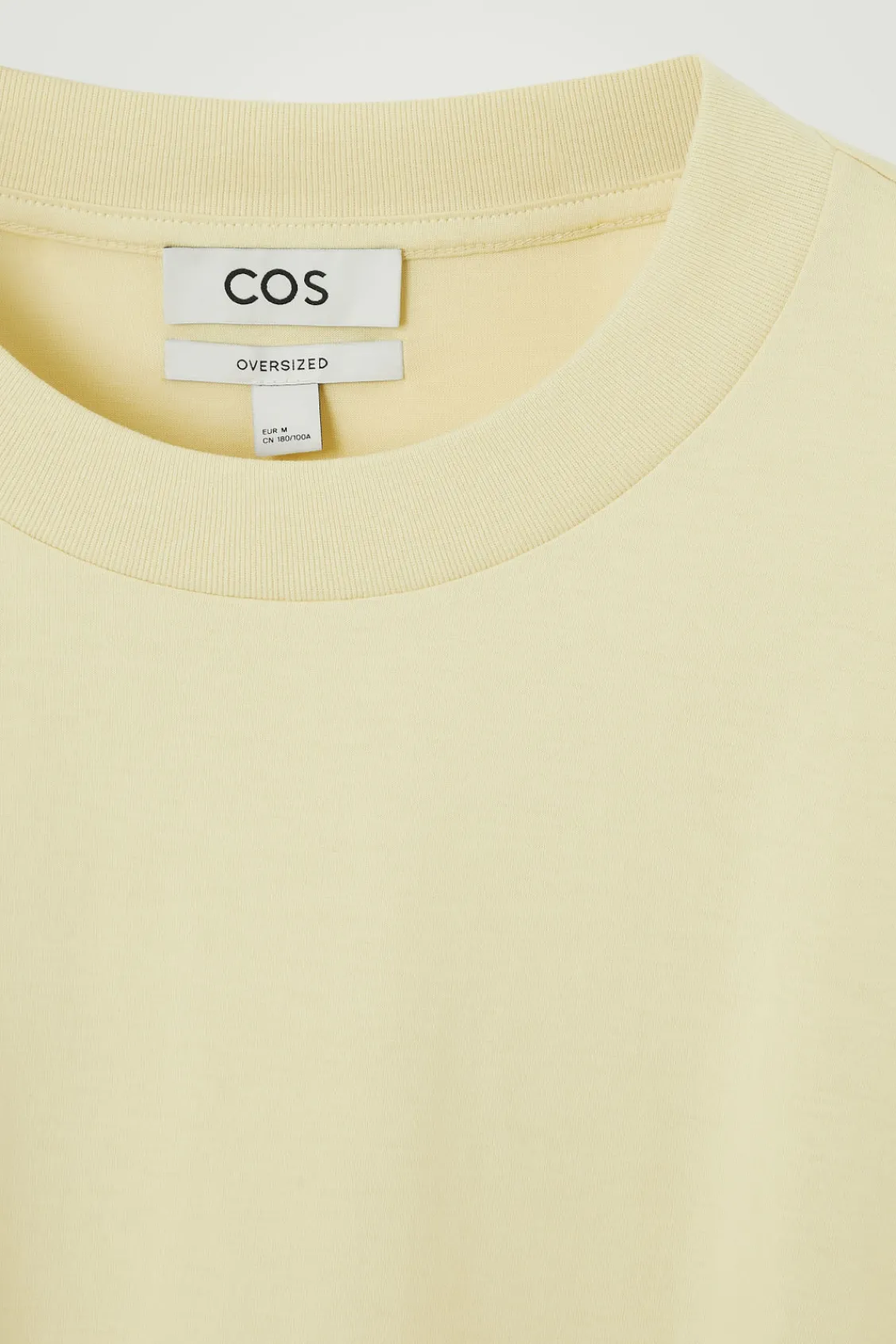 COS OVERSIZED EXTRA-WIDE COTTON T-SHIRT- T-Shirts