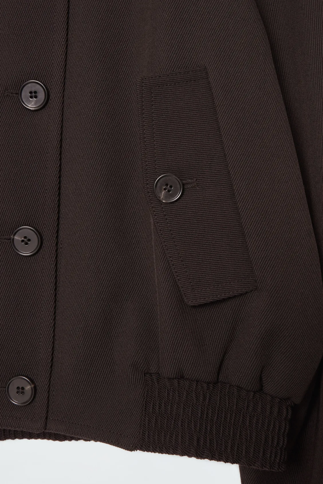 COS OVERSIZED FUNNEL-NECK WOOL-BLEND JACKET-Women Vests & Tailoring | Coats & Jackets