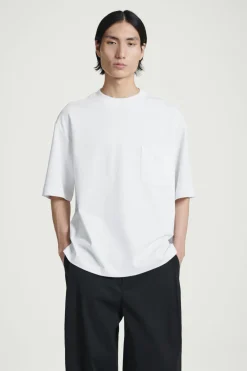 COS OVERSIZED HEAVYWEIGHT COTTON T-SHIRT- T-Shirts