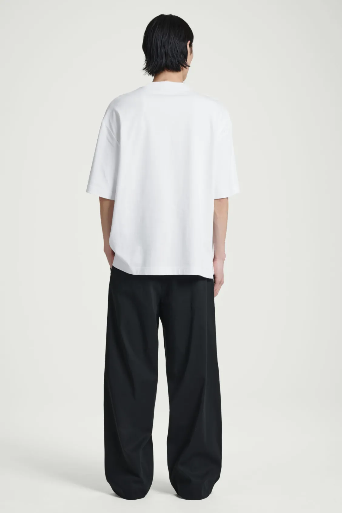 COS OVERSIZED HEAVYWEIGHT COTTON T-SHIRT- T-Shirts