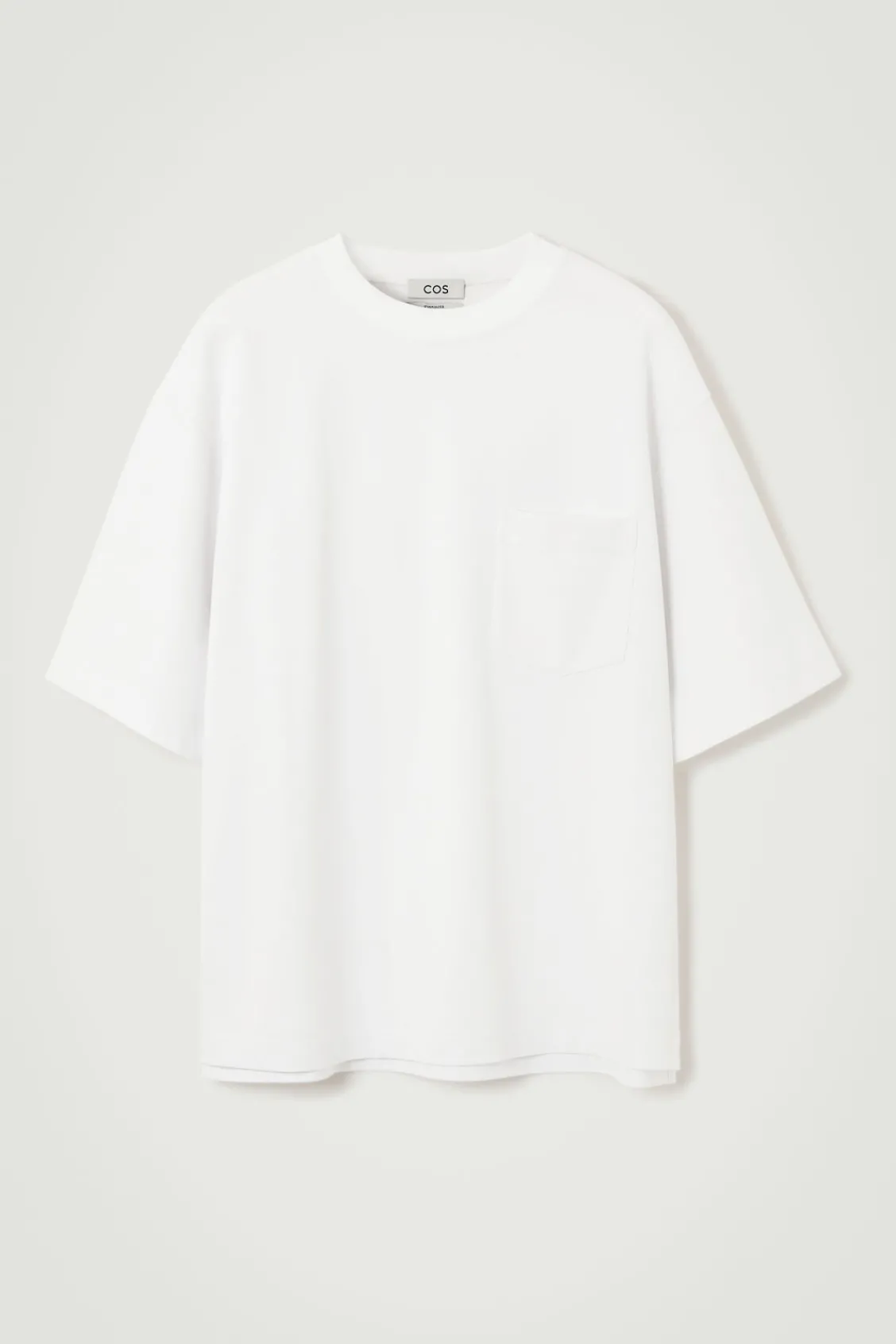 COS OVERSIZED HEAVYWEIGHT COTTON T-SHIRT- T-Shirts