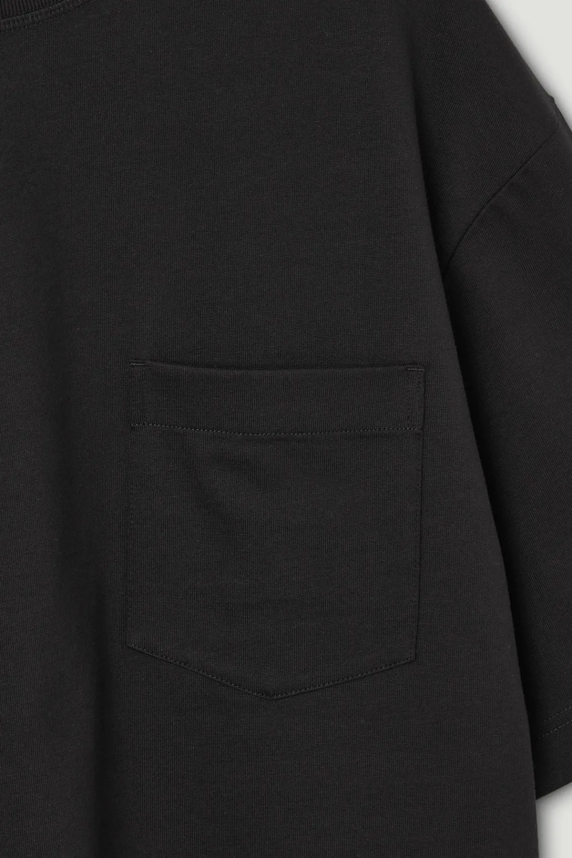 COS OVERSIZED HEAVYWEIGHT COTTON T-SHIRT- T-Shirts