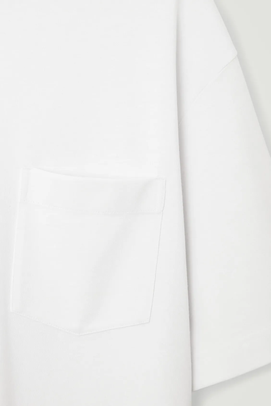 COS OVERSIZED HEAVYWEIGHT COTTON T-SHIRT- T-Shirts