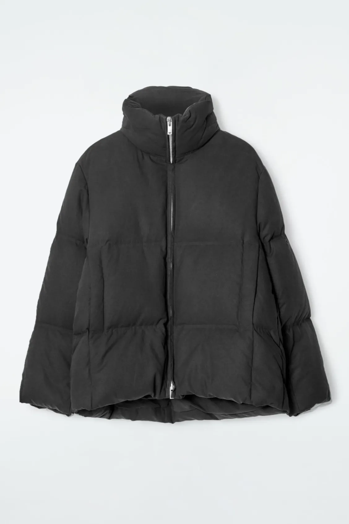 COS OVERSIZED HOODED DOWN PUFFER JACKET-Women Coats & Jackets