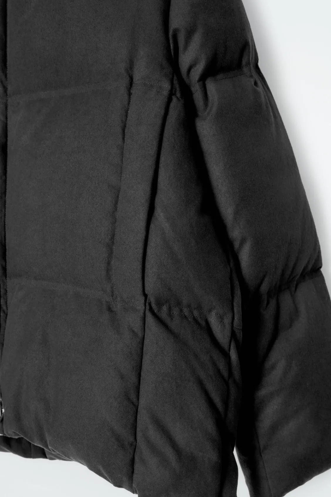COS OVERSIZED HOODED DOWN PUFFER JACKET-Women Coats & Jackets