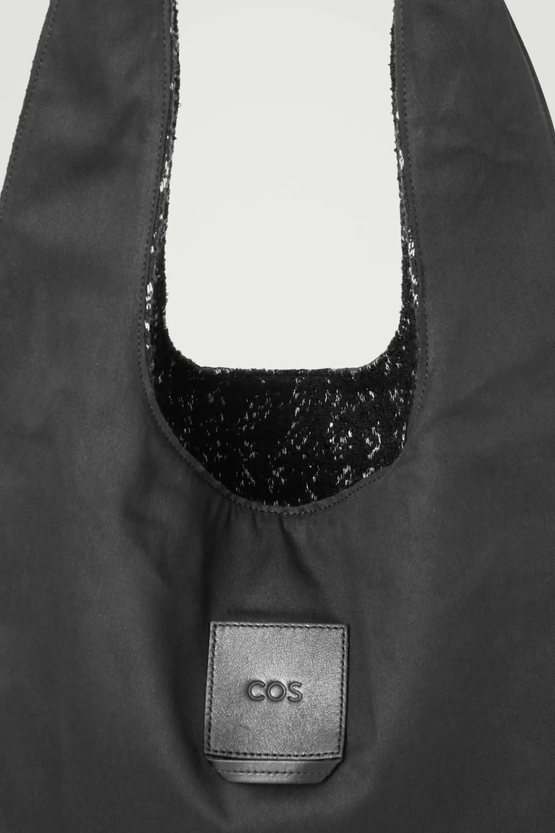 COS OVERSIZED JACQUARD TOTE- Bags & Wallets