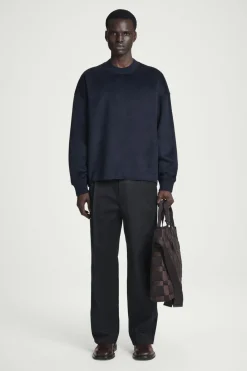 COS OVERSIZED MERINO-WOOL JERSEY SWEATER- Sweaters & Cardigans