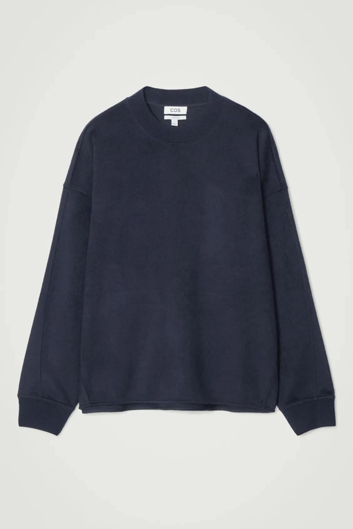 COS OVERSIZED MERINO-WOOL JERSEY SWEATER- Sweaters & Cardigans