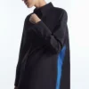COS OVERSIZED PAINTED WOOL SHIRT-Women Shirts & Blouses | Tops